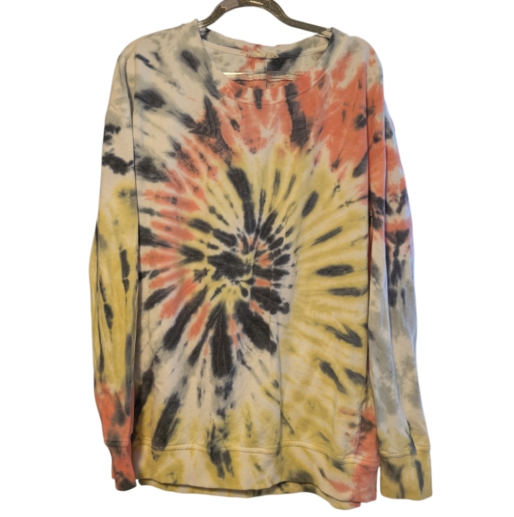 Jane and Delancey Multicolor Tie-Dye‎ Top